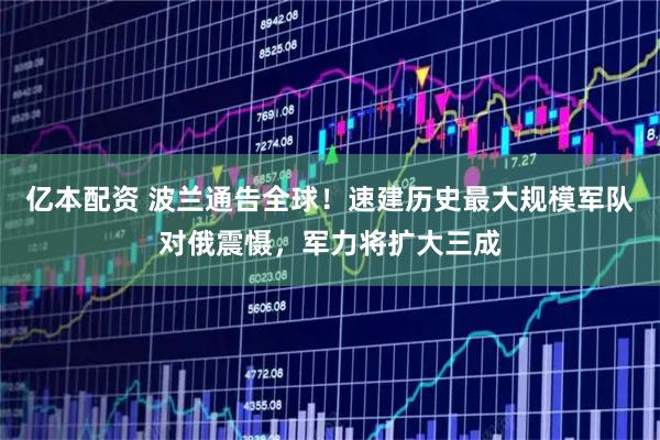 亿本配资 波兰通告全球！速建历史最大规模军队对俄震慑，军力将扩大三成